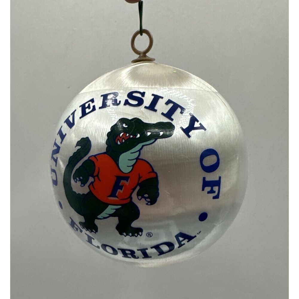 University of Florida Gators Satin Ball Christmas Ornament Campus Originals